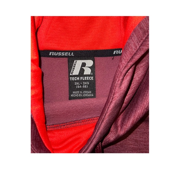 NWOT Men’s Russell Athletic Tech Fleece Hoodie - Picture 3 of 3